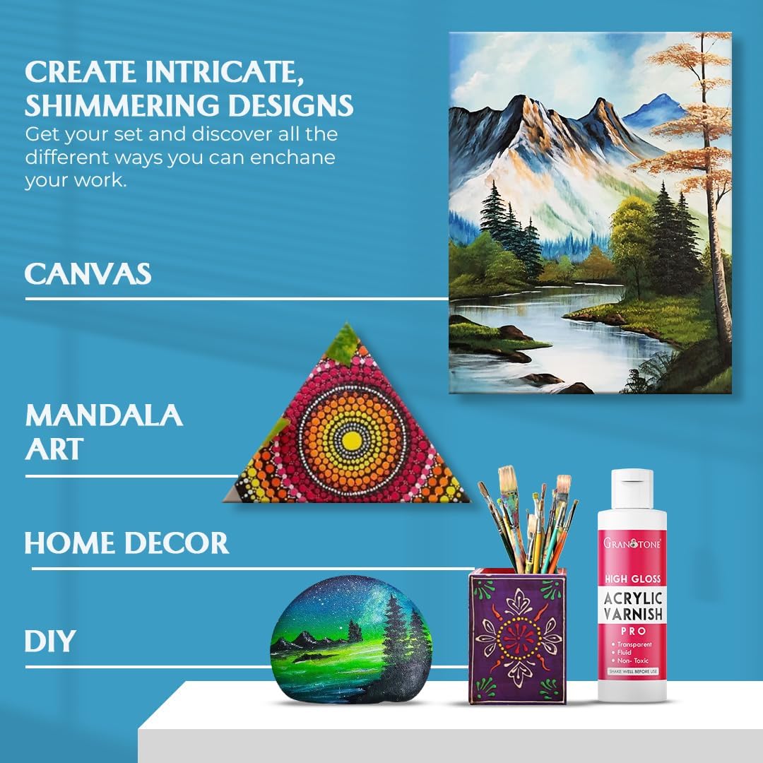 Acrylic Artist's Varnish - High Gloss