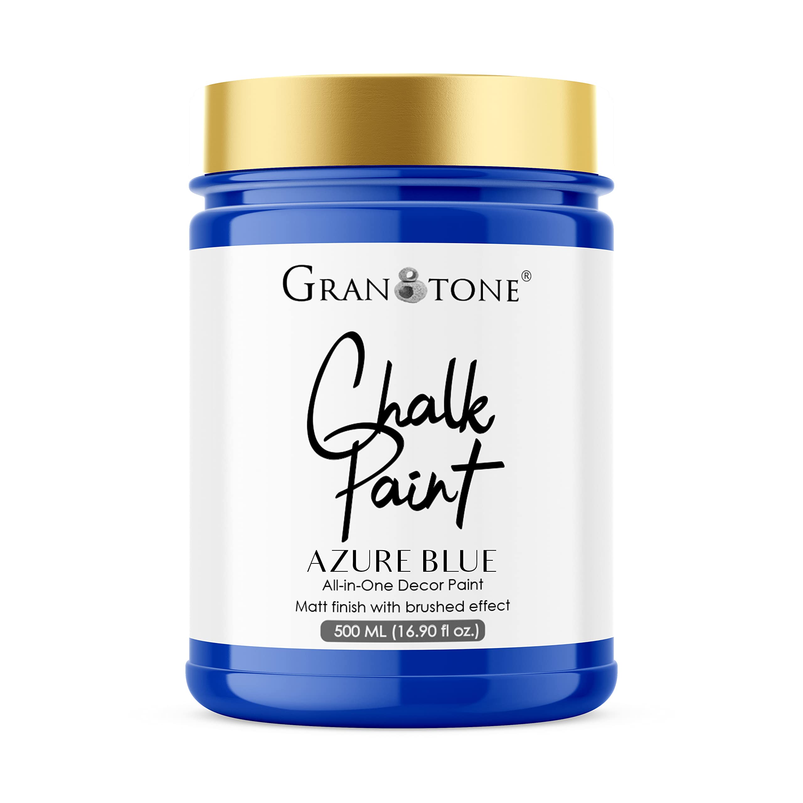 GRANOTONE Chalk Paint for Furniture, Home Decor, Crafts - Eco-Friendly - All-in-One - No Wax Needed.