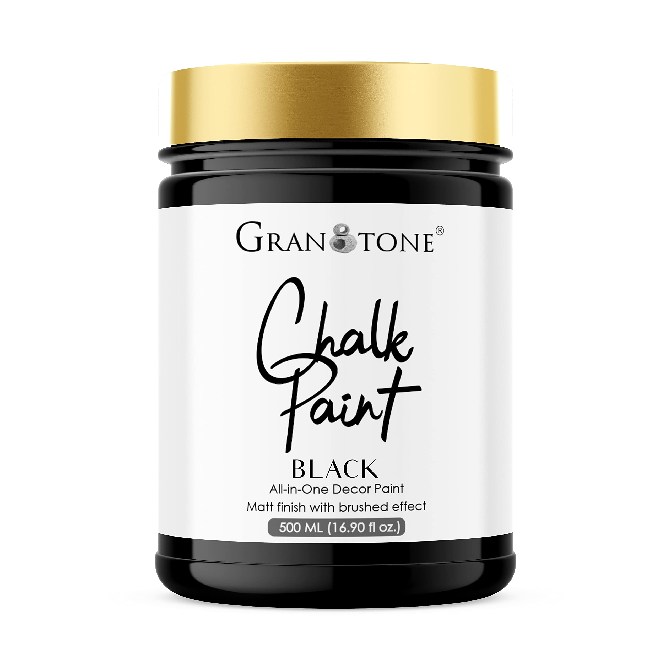 GRANOTONE Chalk Paint for Furniture, Home Decor, Crafts - Eco-Friendly - All-in-One - No Wax Needed.