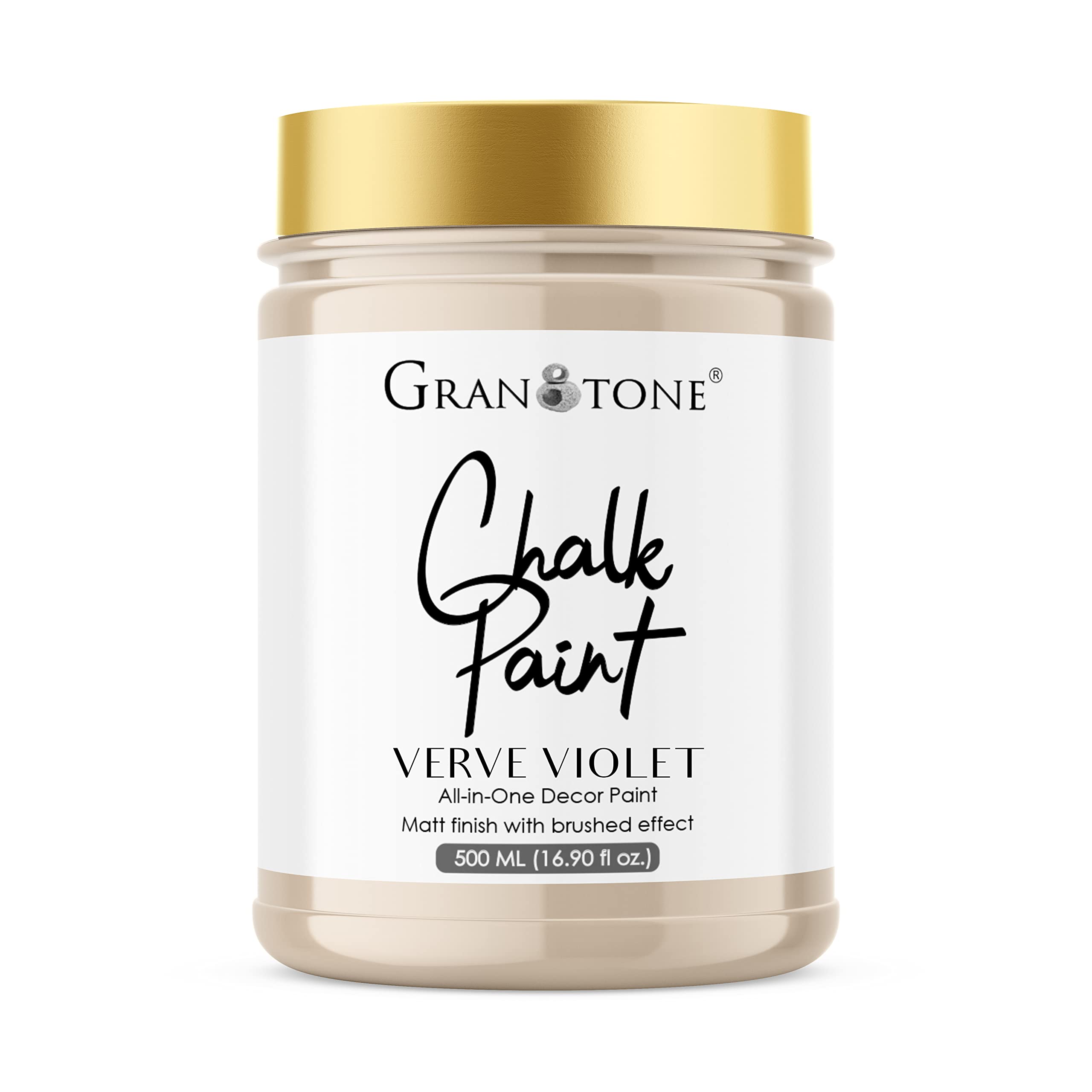 GRANOTONE Chalk Paint for Furniture, Home Decor, Crafts - Eco-Friendly - All-in-One - No Wax Needed.