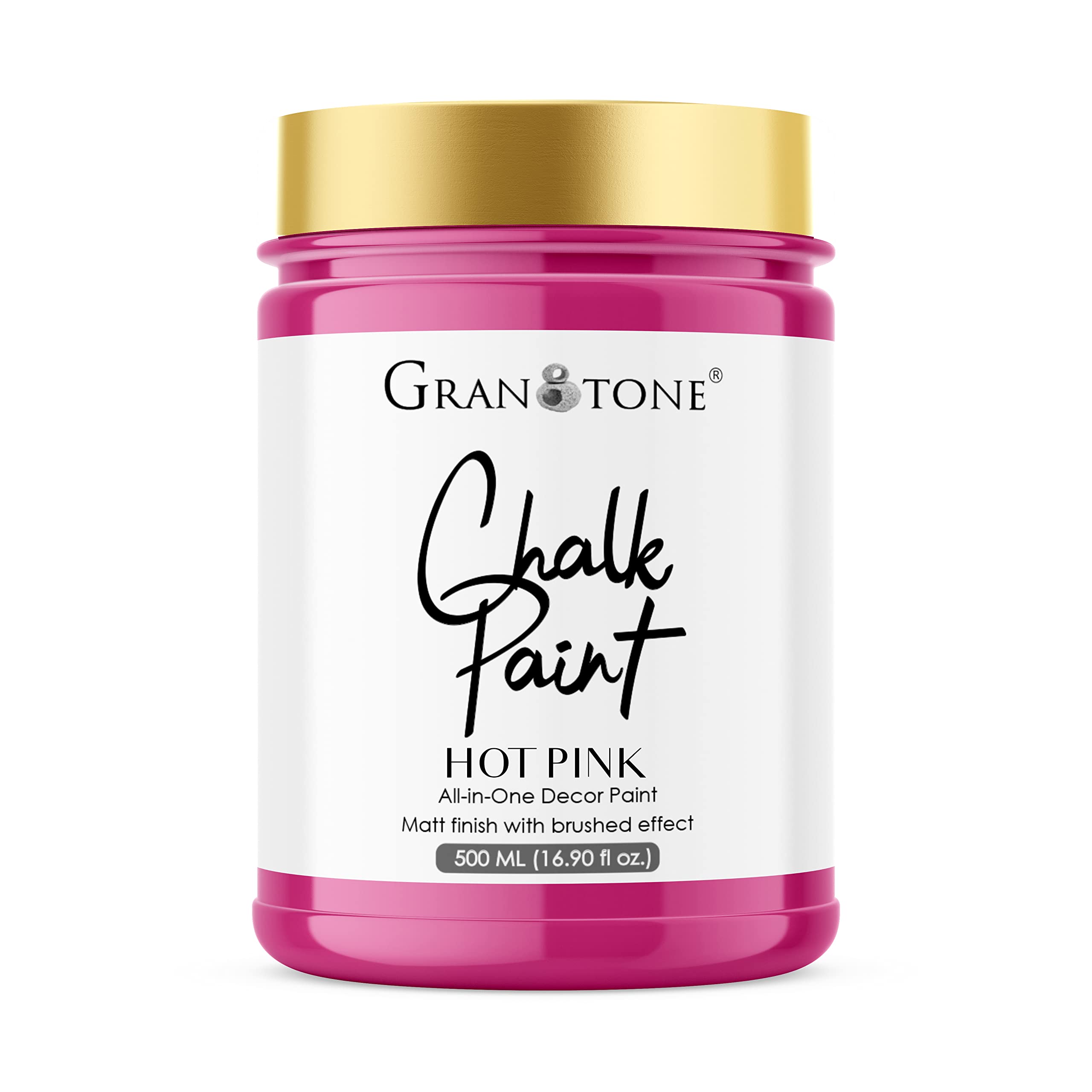 GRANOTONE Chalk Paint for Furniture, Home Decor, Crafts - Eco-Friendly - All-in-One - No Wax Needed.