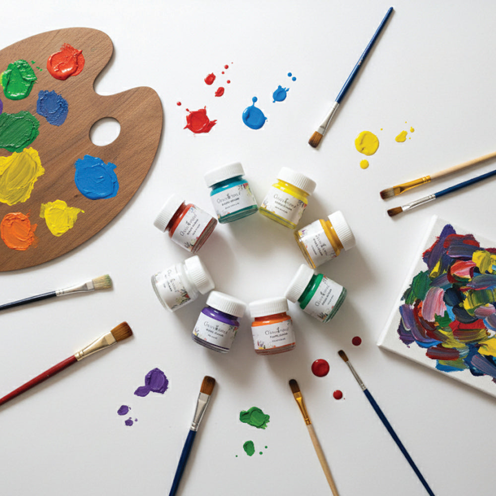 GRANOTONE Artist's Acrylic Paint Set 15 ml, 10 colors