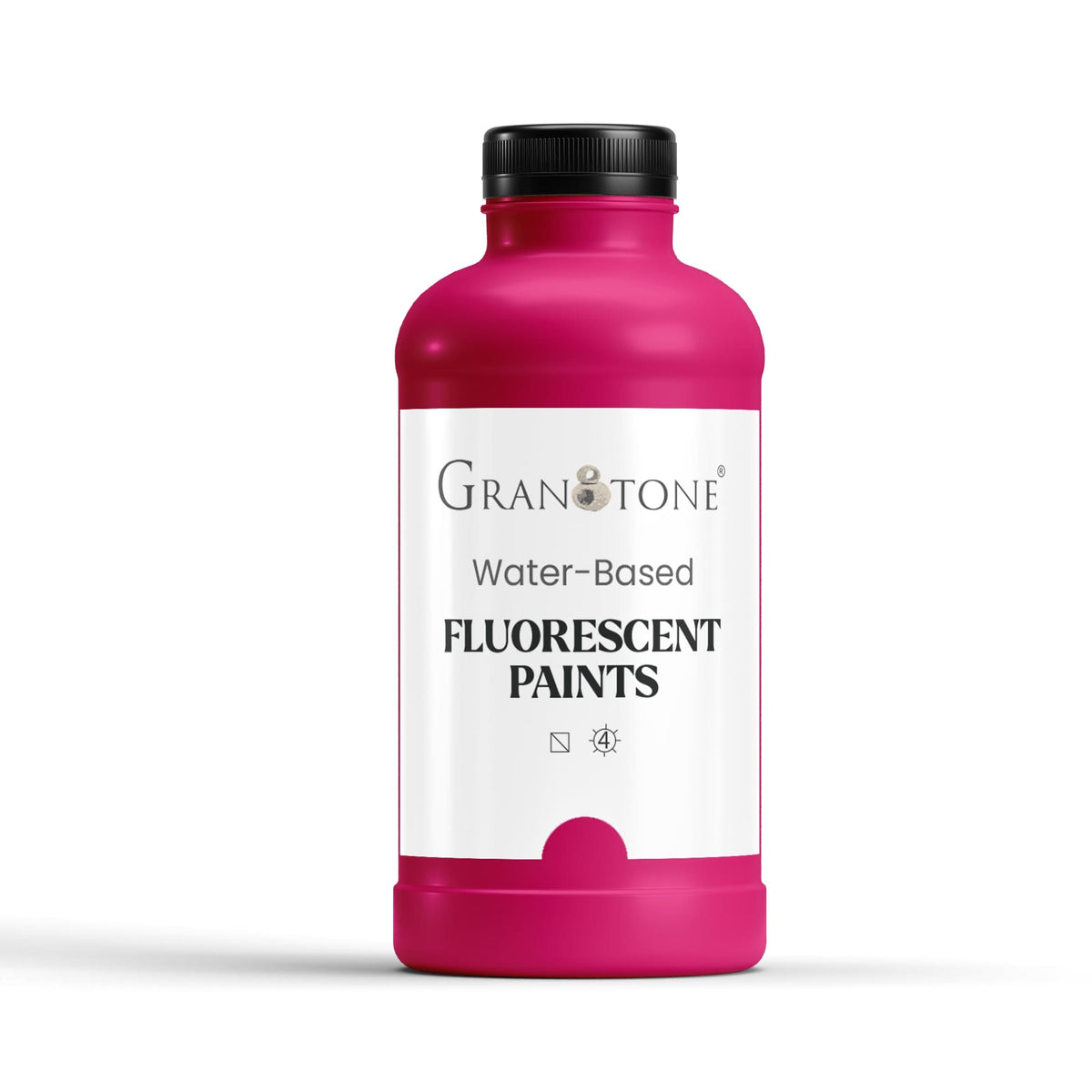 GRANOTONE Neon Fluorescent Colour, Art and Craft, DIY Paint, Rich Pigment, Non-Craking Paint for Canvas, Wood, Leather, Earthenware.