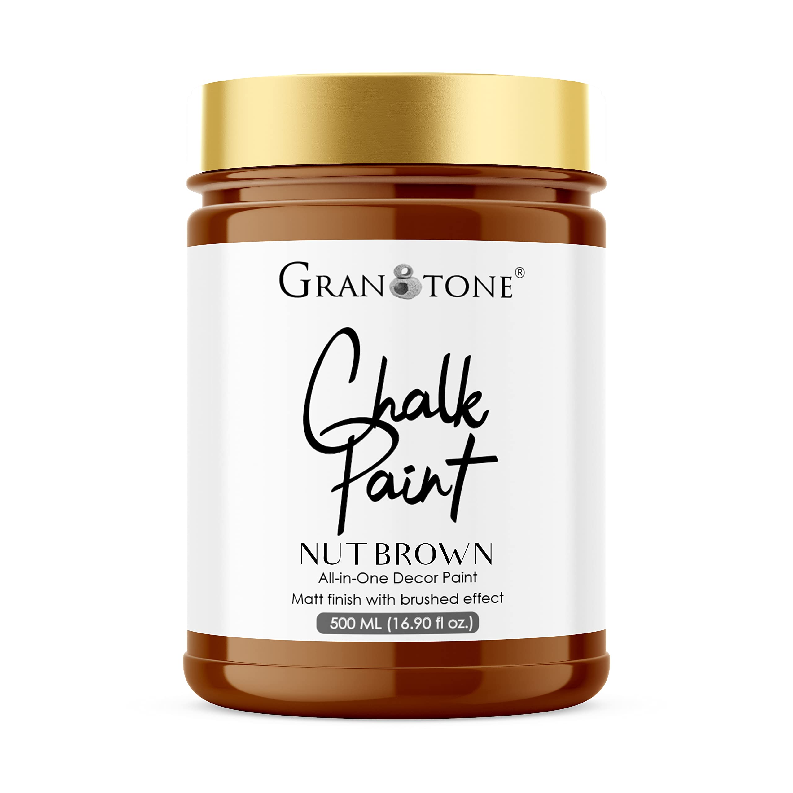 GRANOTONE Chalk Paint for Furniture, Home Decor, Crafts - Eco-Friendly - All-in-One - No Wax Needed.