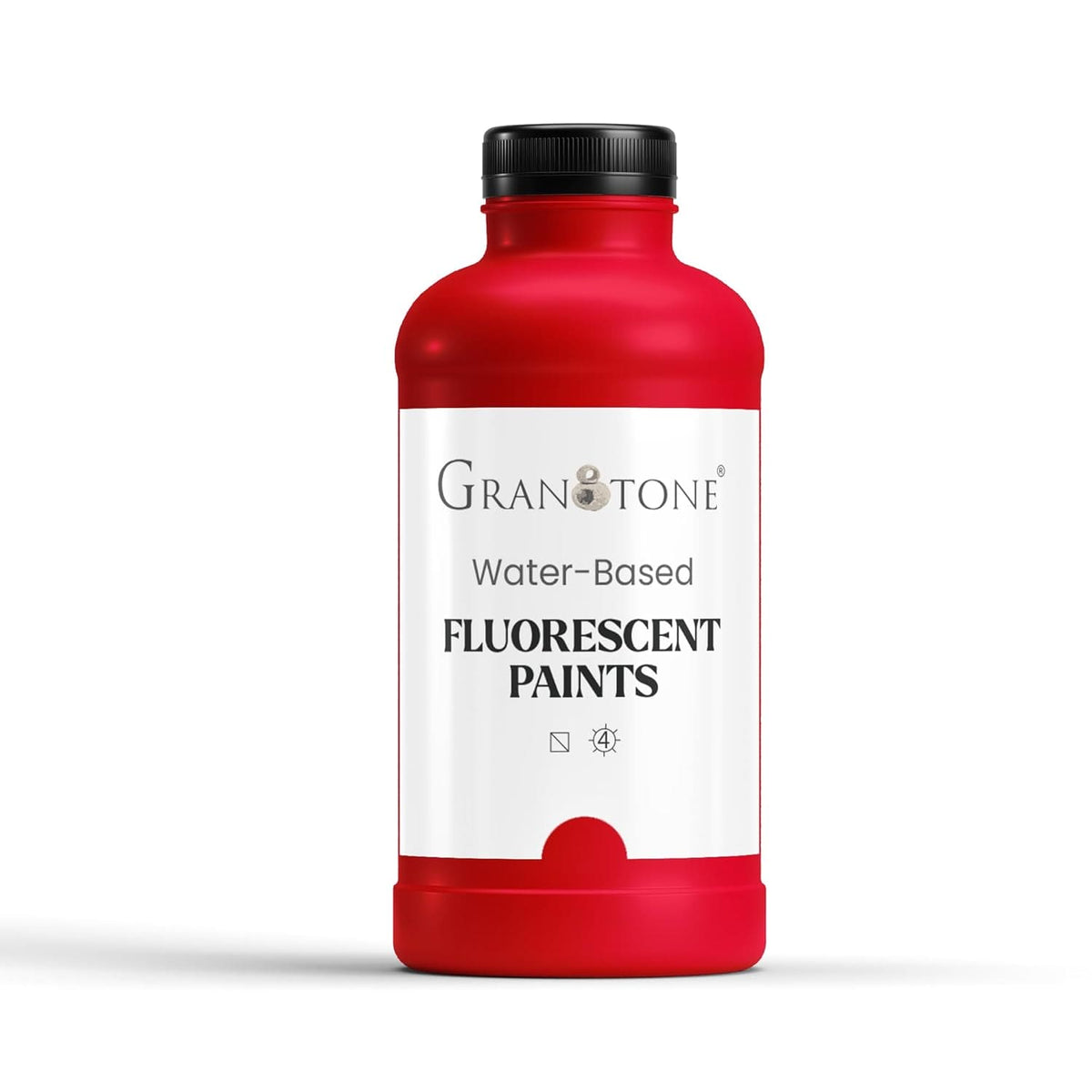 GRANOTONE Neon Fluorescent Colour, Art and Craft, DIY Paint, Rich Pigment, Non-Craking Paint for Canvas, Wood, Leather, Earthenware.