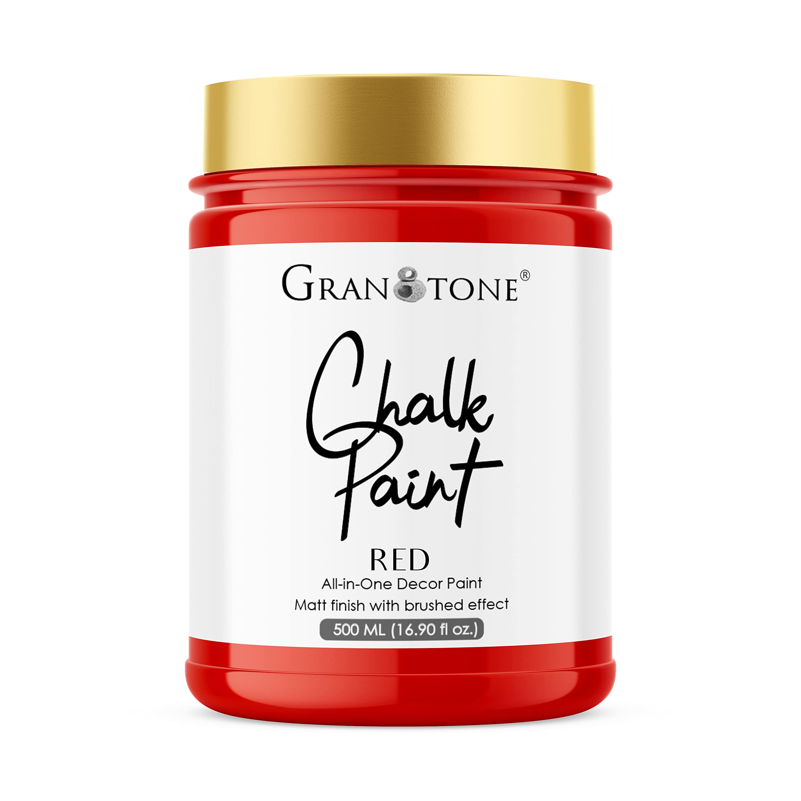 GRANOTONE Chalk Paint for Furniture, Home Decor, Crafts - Eco-Friendly - All-in-One - No Wax Needed.