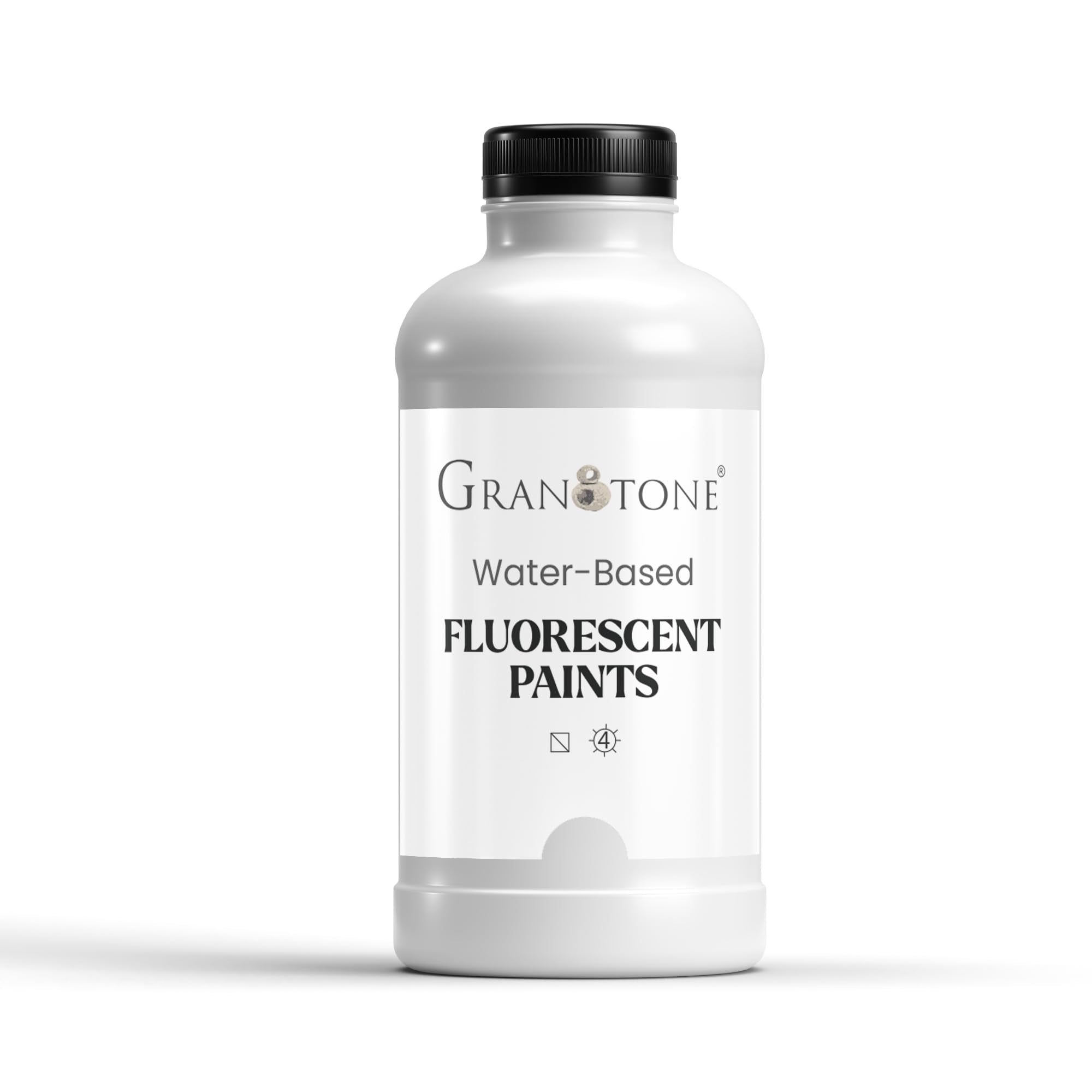 GRANOTONE Neon Fluorescent Colour, Art and Craft, DIY Paint, Rich Pigment, Non-Craking Paint for Canvas, Wood, Leather, Earthenware.