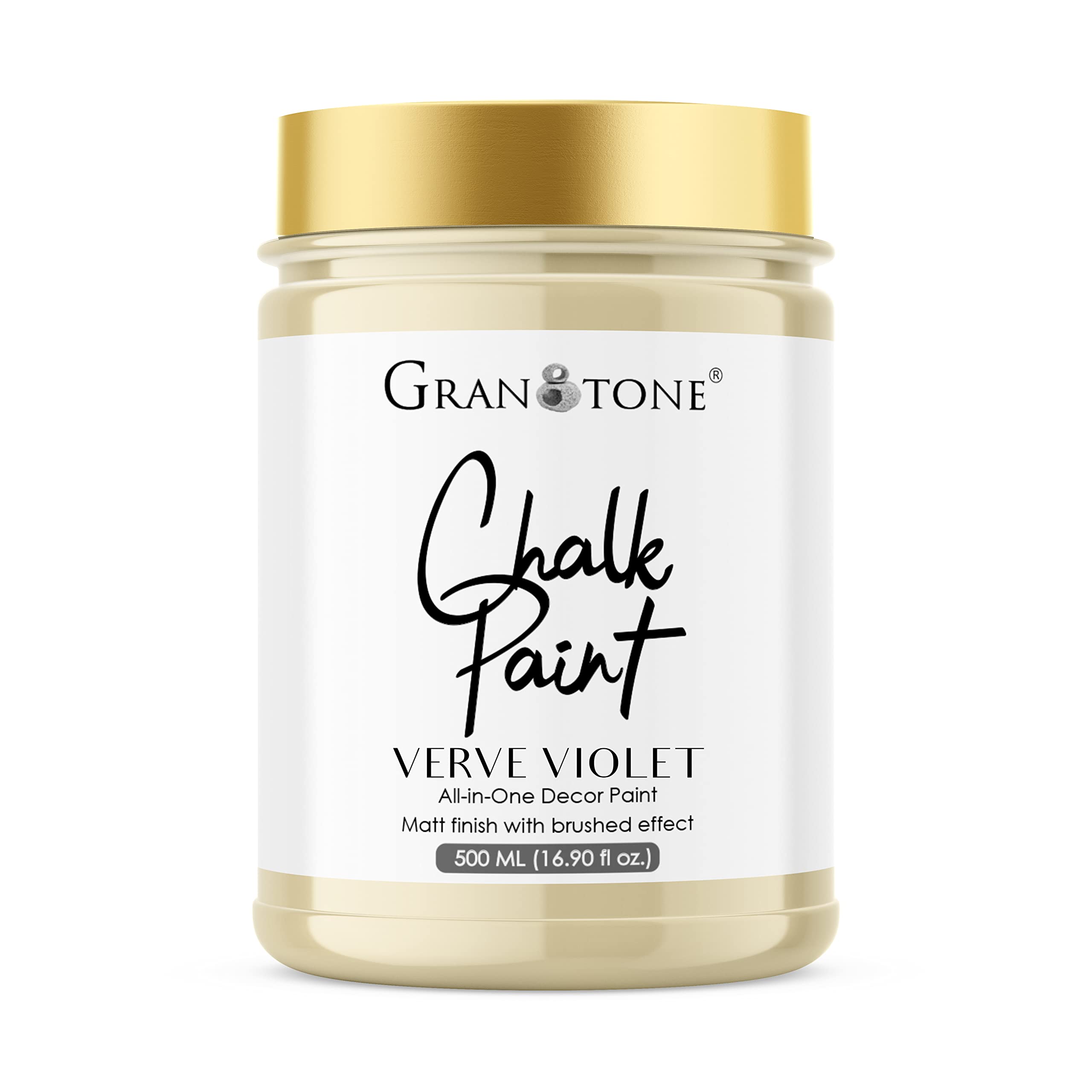 GRANOTONE Chalk Paint for Furniture, Home Decor, Crafts - Eco-Friendly - All-in-One - No Wax Needed.