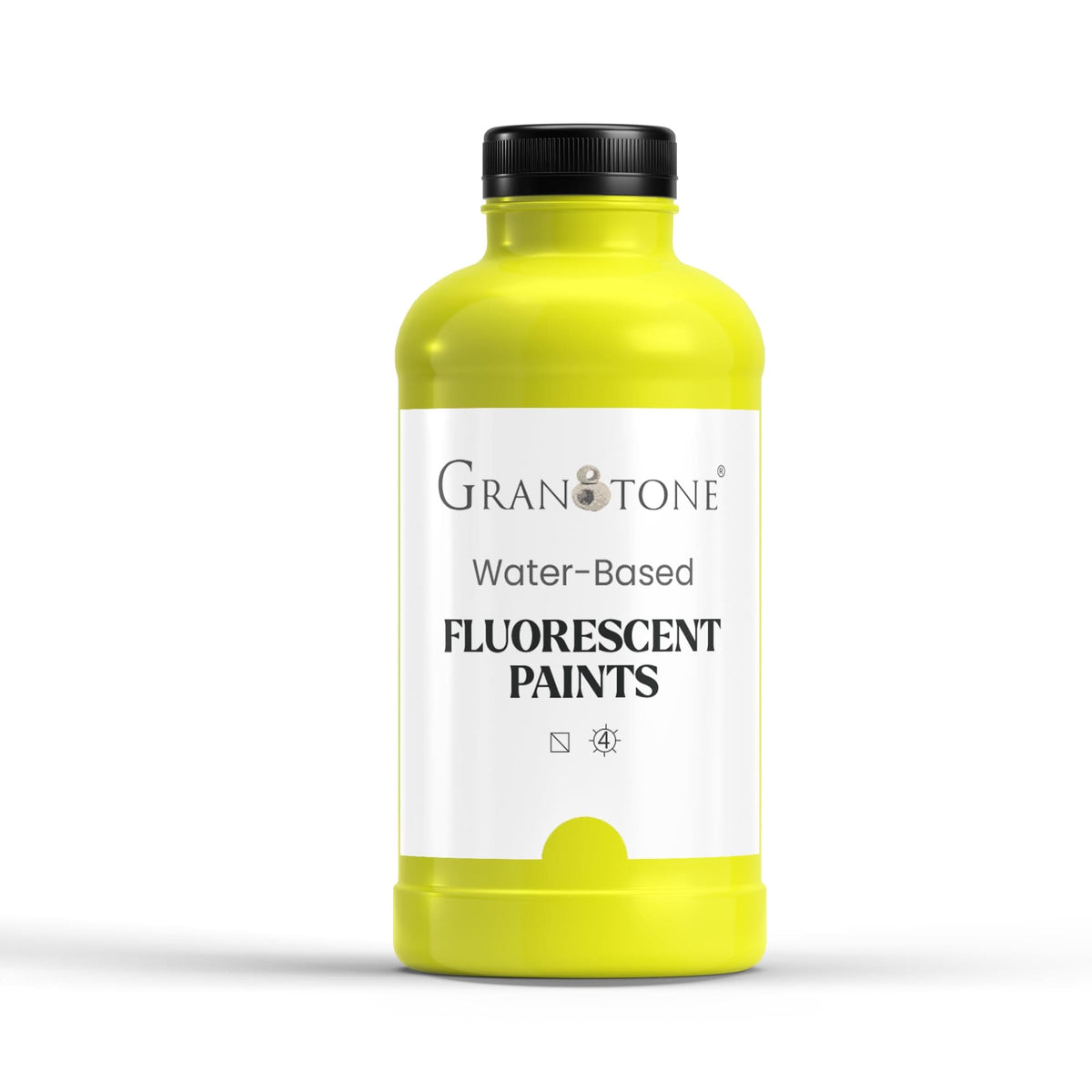 GRANOTONE Neon Fluorescent Colour, Art and Craft, DIY Paint, Rich Pigment, Non-Craking Paint for Canvas, Wood, Leather, Earthenware.