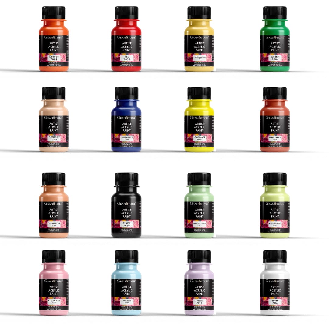 Artist’s Acrylic Paint Set ( Set of - 16 Colors ) 50 ml Each