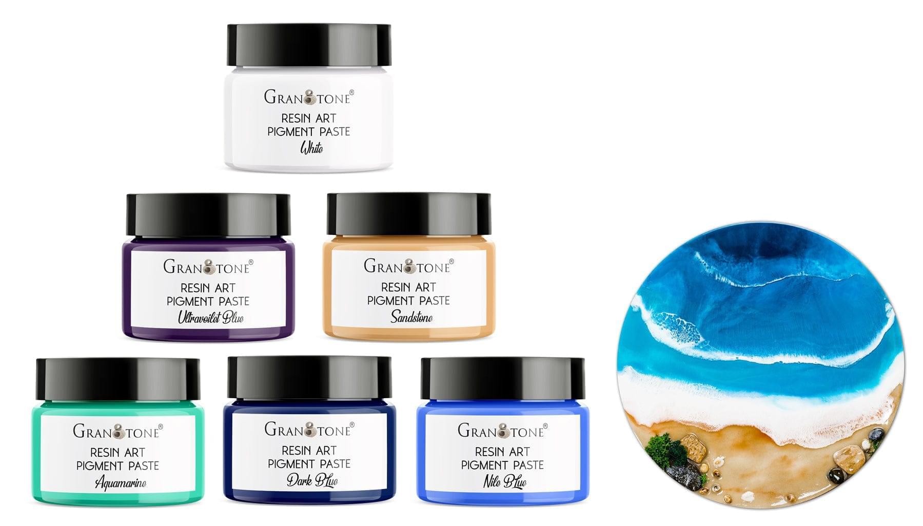 Art Resin Epoxy Pigment Paste Ocean Effect Kit - (Set of 6)