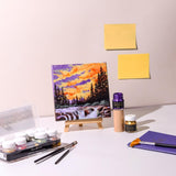 GRANOTONE Venezia Metallica Colors Kit - 10 Vibrant Water-Based, Non-Toxic Shades with Shimmering Effect, 15ml Each - Perfect for Artists & Crafters