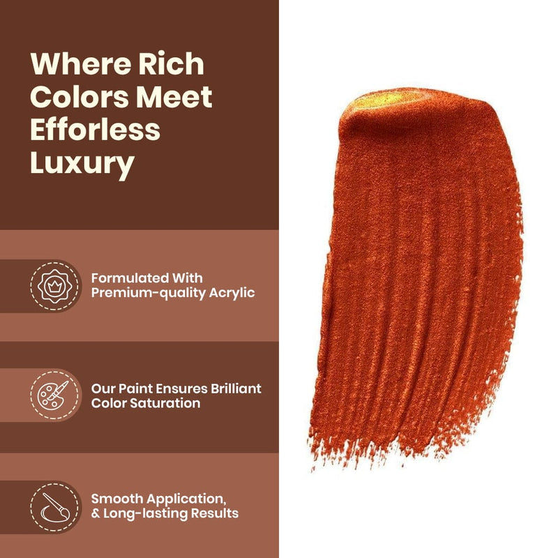 Acrylic Venezia Metallic - 50 ml (Copper)