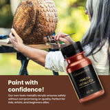 Acrylic Venezia Metallic - 50 ml (Copper)