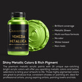 Acrylic Venezia Metallic - 200 ml (Orange)