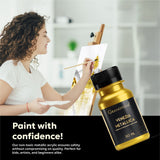 Acrylic Venezia Metallic - 50 ml (Gold)