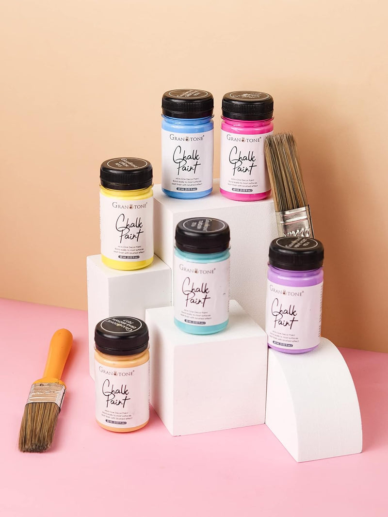 Bohemian Jewels Chalk Paints Set (Set of - 6 Colors) 60ml Each