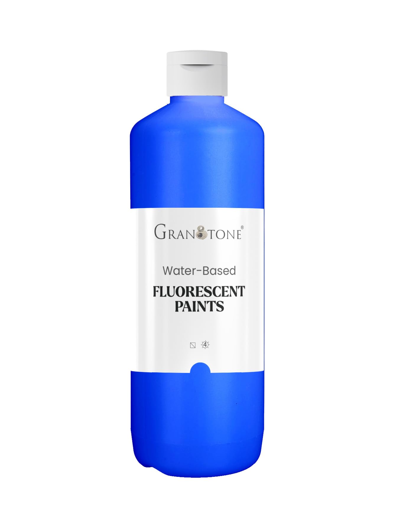 GRANOTONE Neon Fluorescent Colour, Art and Craft, DIY Paint, Rich Pigment, Non-Craking Paint for Canvas, Wood, Leather, Earthenware.