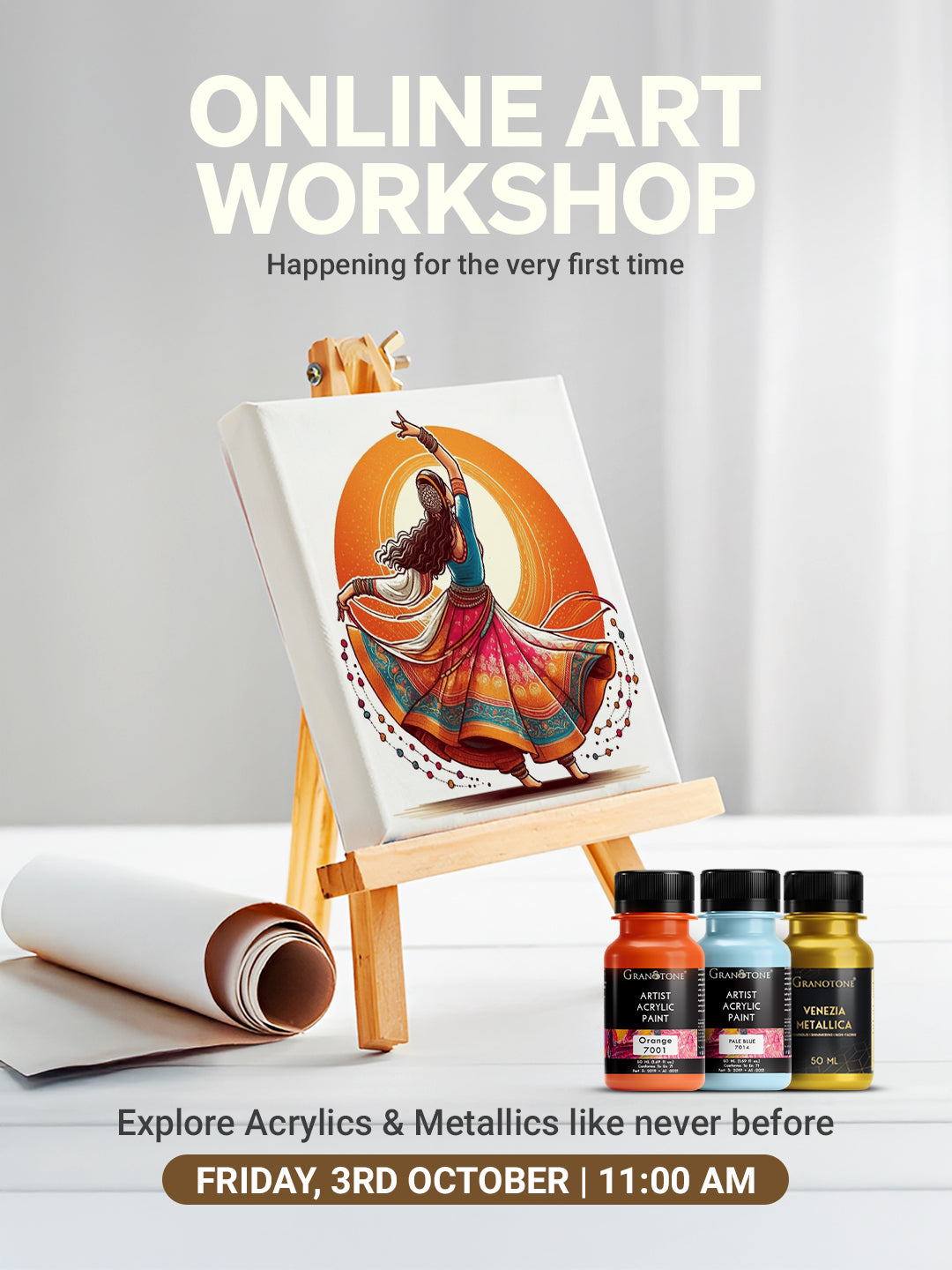 Online Art Workshop with Ms. Haarisha – 3rd October