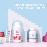 Granotone ECO Craft – Eco-Friendly Casting Material for DIY Terrazzo, Home Décor & Art Projects | Quick-Drying (30 Min), Non-Toxic, Sustainable, Zero Fumes | Powder-to-Liquid Ratio 3.5:1 (ECO900)