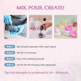 Granotone ECO Craft – Eco-Friendly Casting Material for DIY Terrazzo, Home Décor & Art Projects | Quick-Drying (30 Min), Non-Toxic, Sustainable, Zero Fumes | Powder-to-Liquid Ratio 3.5:1 (ECO900)