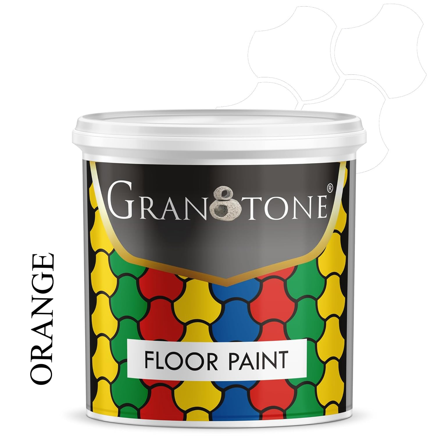 GRANOTONE Floor Paint  (Orange)