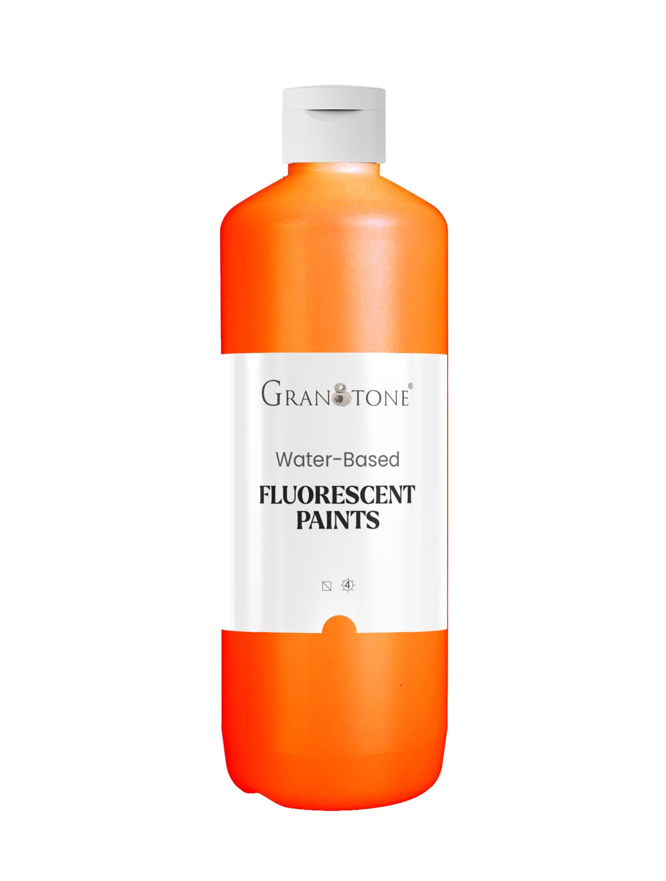 GRANOTONE Neon Fluorescent Colour, Art and Craft, DIY Paint, Rich Pigment, Non-Craking Paint for Canvas, Wood, Leather, Earthenware.