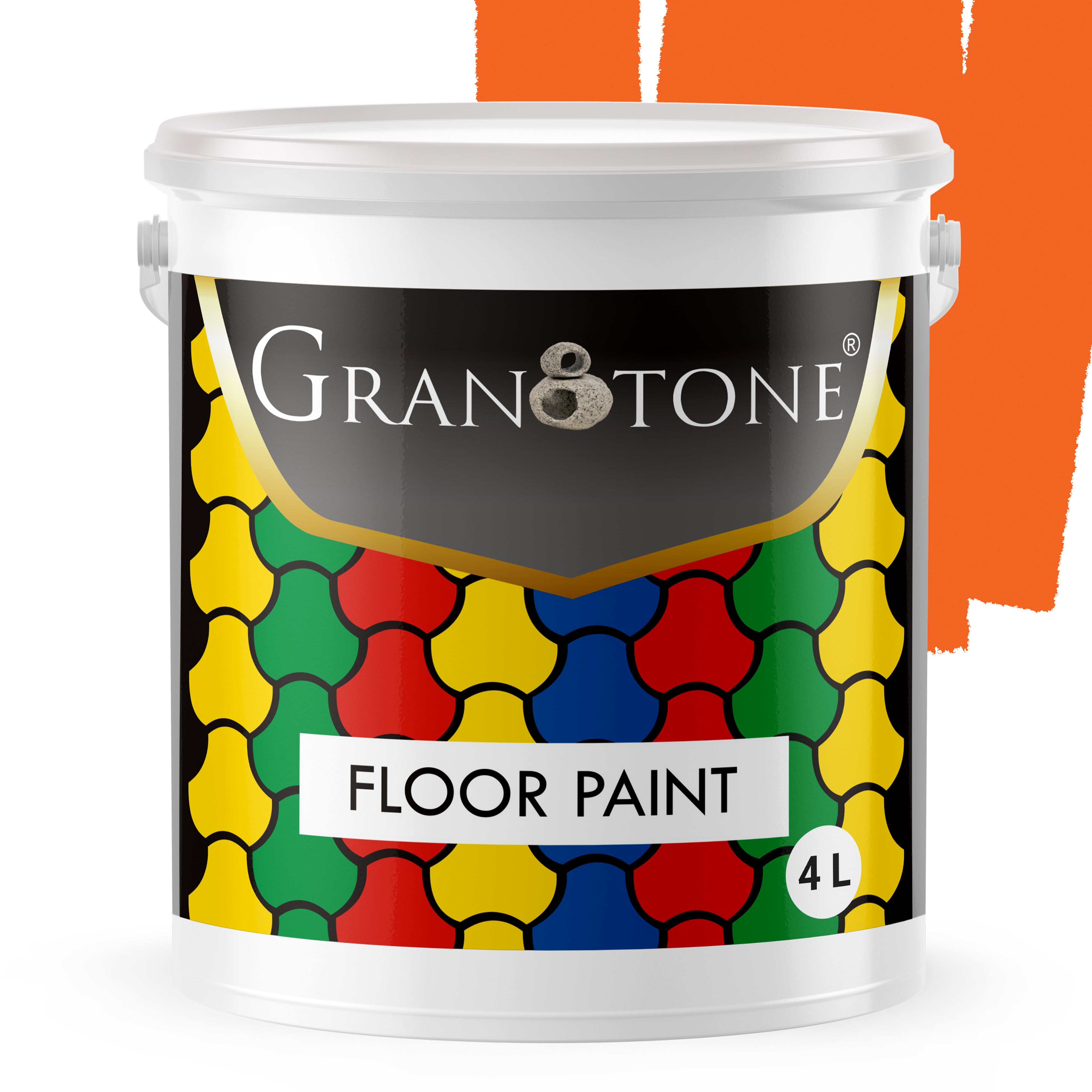 GRANOTONE Floor Paint  (Orange)