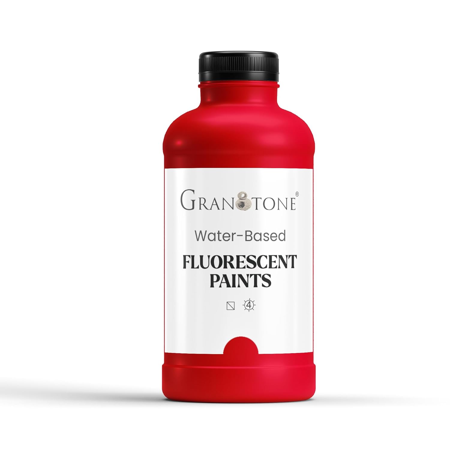 GRANOTONE Neon Fluorescent Colour, Art and Craft, DIY Paint, Rich Pigment, Non-Craking Paint for Canvas, Wood, Leather, Earthenware.