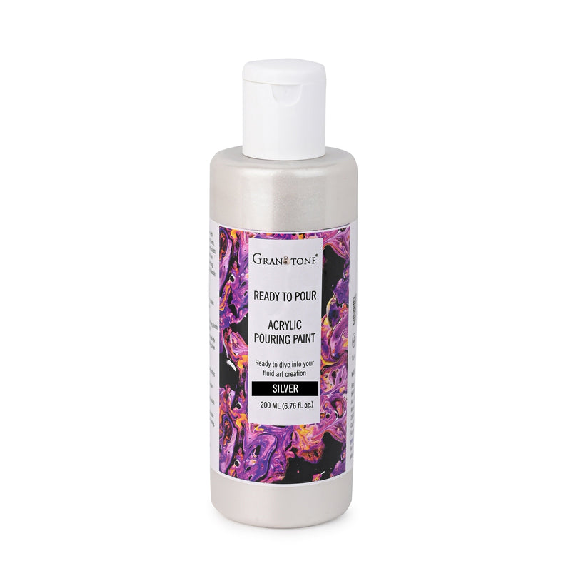 GRANOTONE Premium Metallic Acrylic Pouring Paint 200 ML