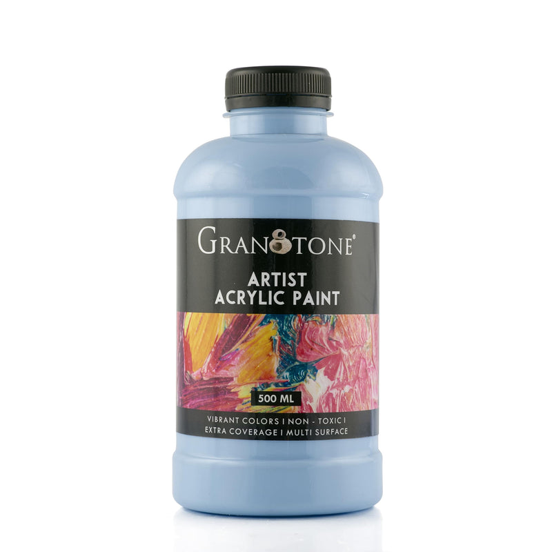 Granotone Acrylic Colour, 500 ml, Art and Craft Paint, DIY Paint, Rich Pigment, Non-Craking Paint for Canvas, Wood, Leather, Earthenware, Metal