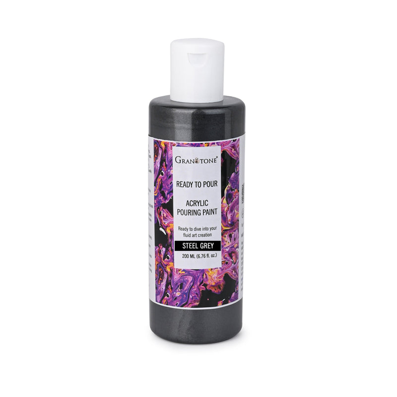 GRANOTONE Premium Metallic Acrylic Pouring Paint 200 ML