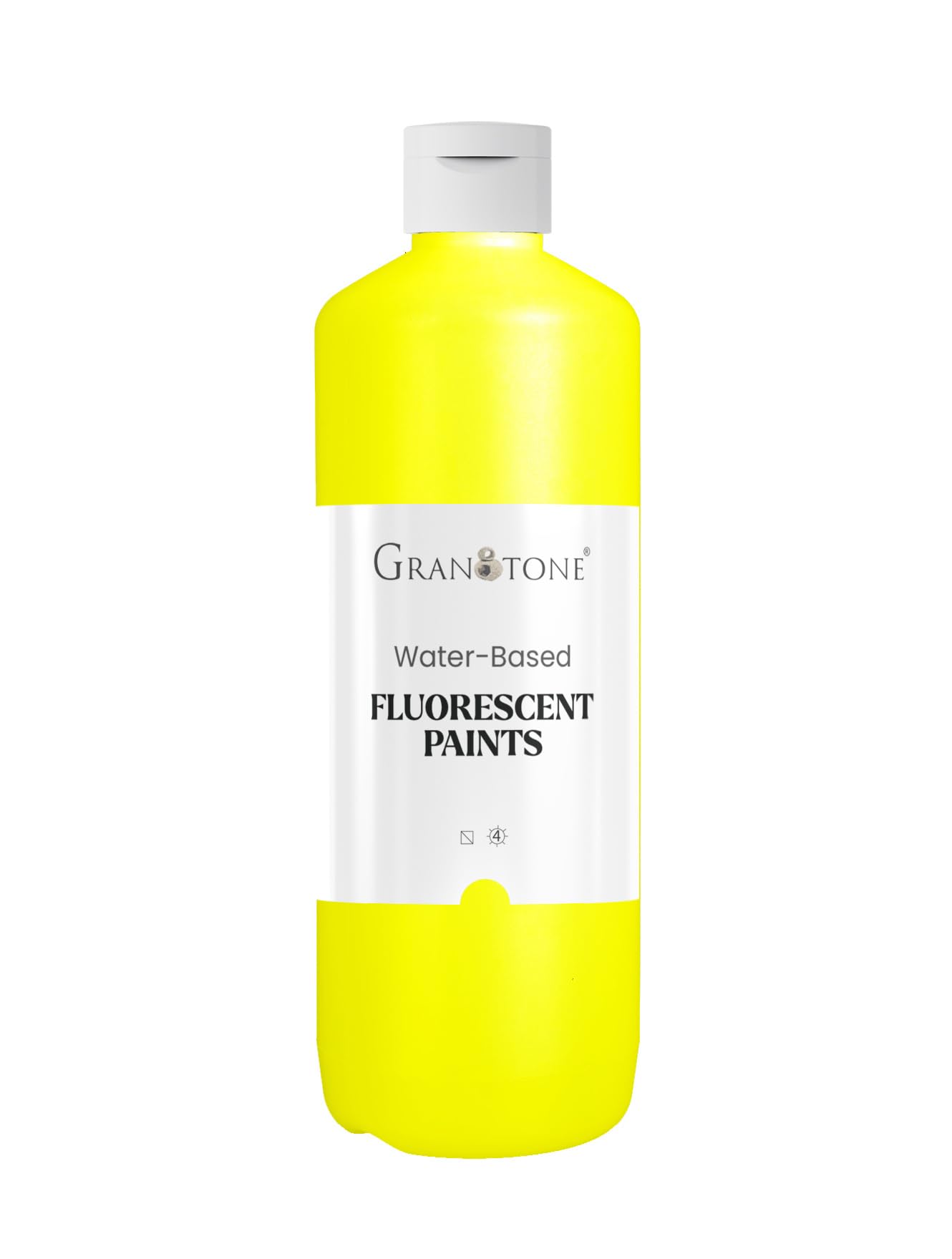 GRANOTONE Neon Fluorescent Colour, Art and Craft, DIY Paint, Rich Pigment, Non-Craking Paint for Canvas, Wood, Leather, Earthenware.