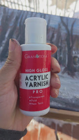 Acrylic Artist's Varnish ( Set of 2 – High Gloss & Matte) 100ml Each