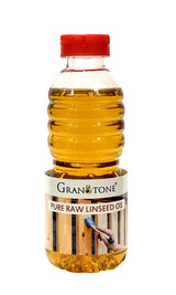 Pure Raw Linseed Oil (200 ml) An Ideal Wood Finishing Oil for Bare Woods - Granotone