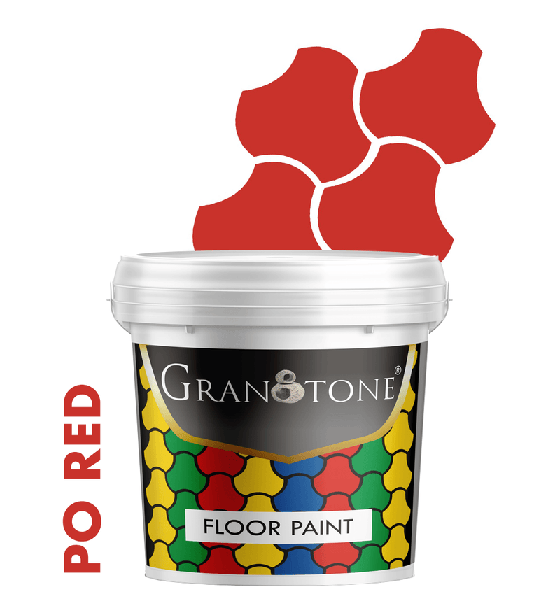 GRANOTONE Floor Paint 1ltr Pack (P.O. RED) - Granotone