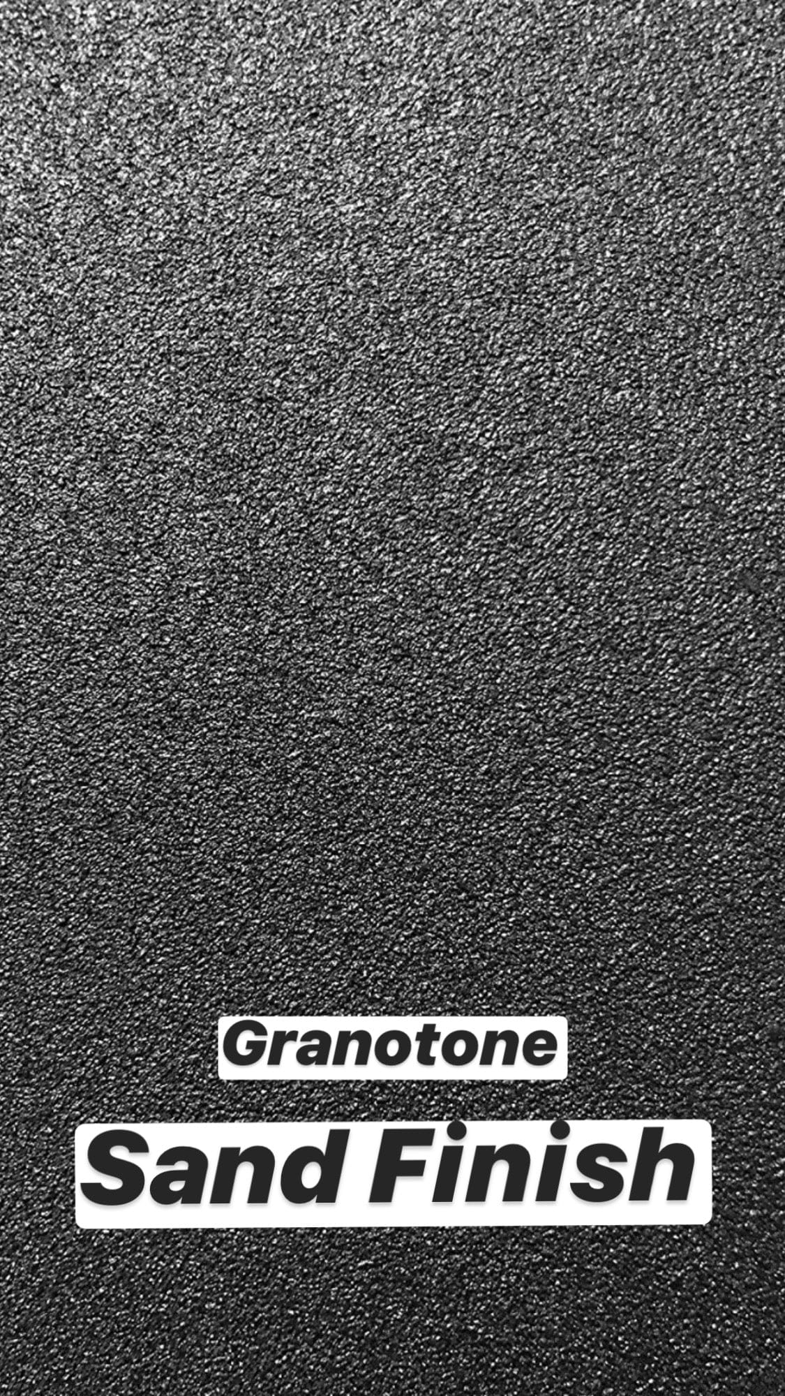 GRANOTONE Sand Finish Speaker Cabinet Texture Coating Paint { Black } 5 KG - Granotone