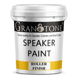Roller Grade Speaker Cabinet Texture Coating Paint { Black } 5 KG - Granotone