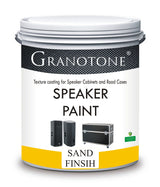Sand Finish Speaker Cabinet Texture Coating Paint { Black } 800 GMS - Granotone