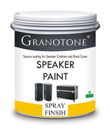 Spray Grade Speaker Cabinet Texture Coating Paint { Black } 800 Gm - Granotone