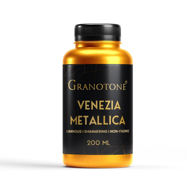 Acrylic Venezia Metallic - 200 ml  (Golden Yellow)