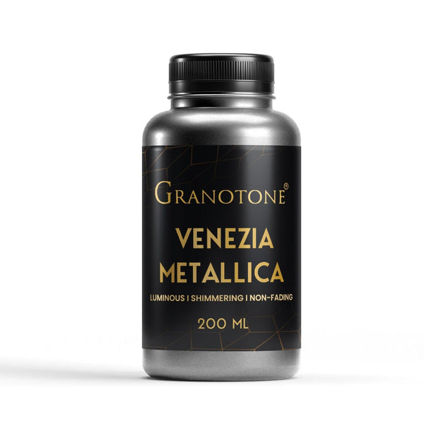 Acrylic Venezia Metallic - 200 ml (Steel grey)